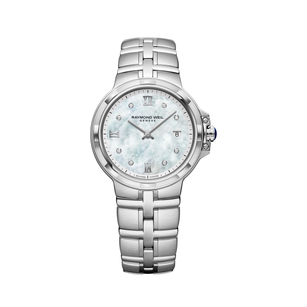 Parsifal Ladies Quartz Classic Mother-of-Pearl 8 Diamond