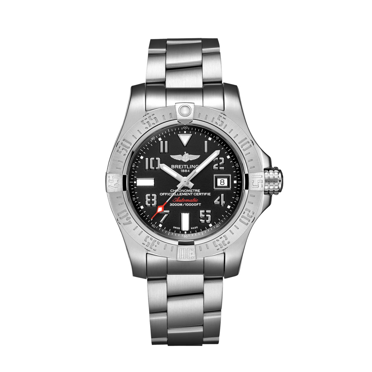 Breitling super avenger 2 volcano online black