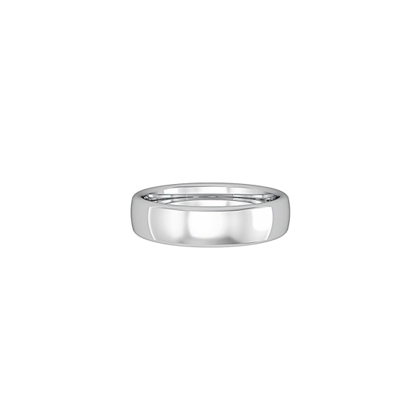 Premium Bombe Court Shaped Plain Wedding Band 5