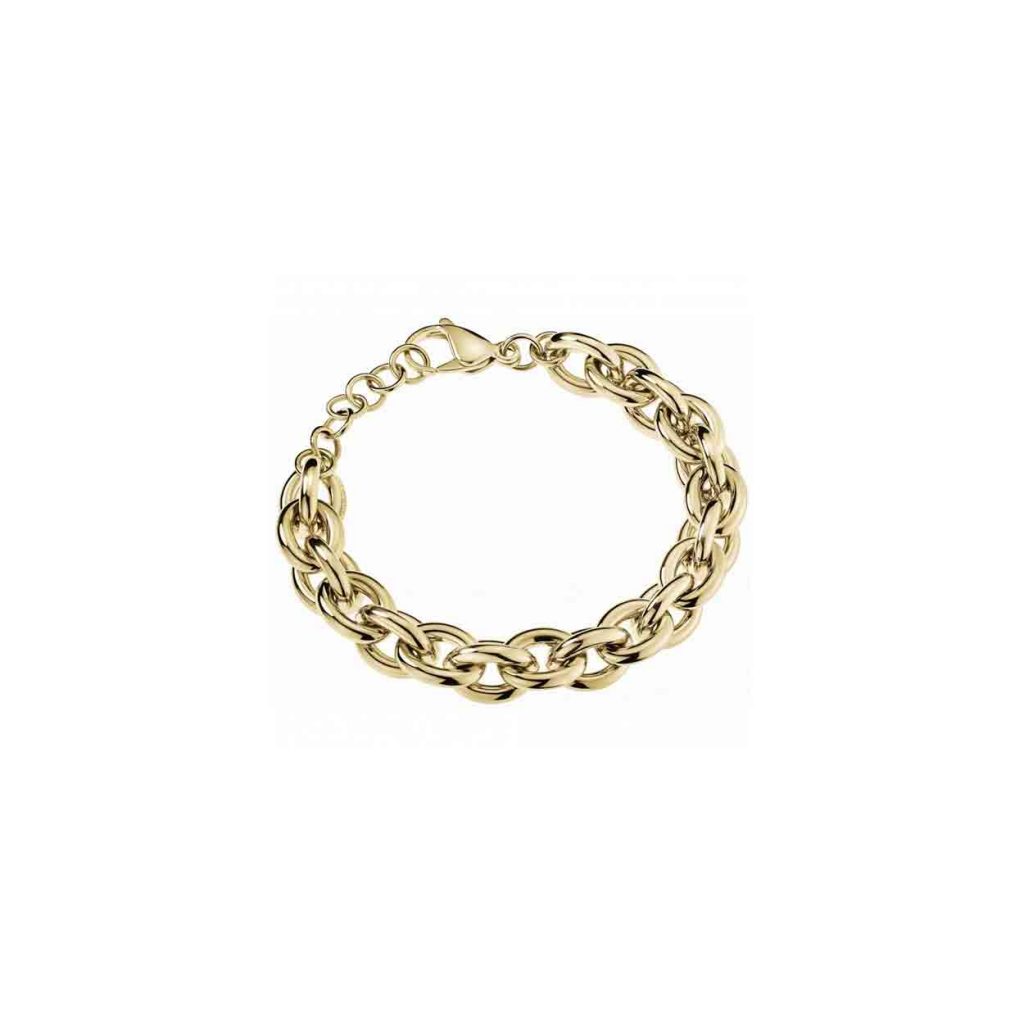 Calvin Klein Gold Tone Statement Collection Bracelet