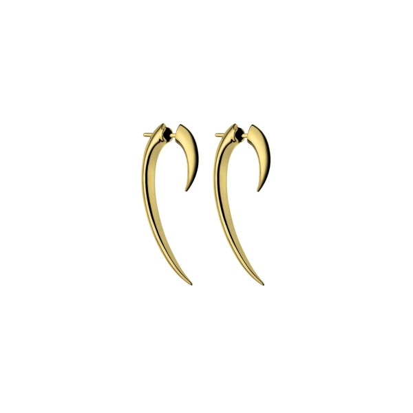 Shean Leane Yellow Gold Vermeil Hook Earrings