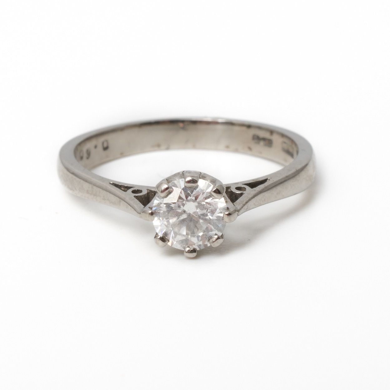 Pre Owned 18ct White Gold Diamond Ring - FJ Zelley