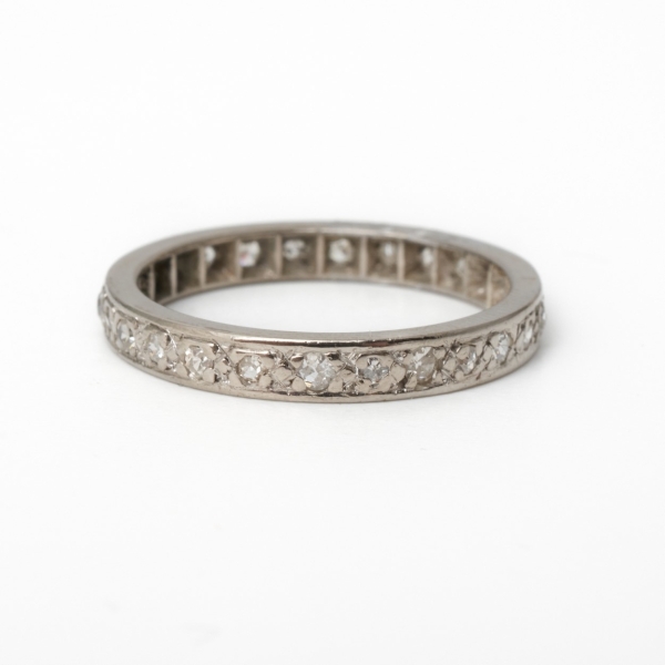 Pre Owned Platinum Full Eternity Ring