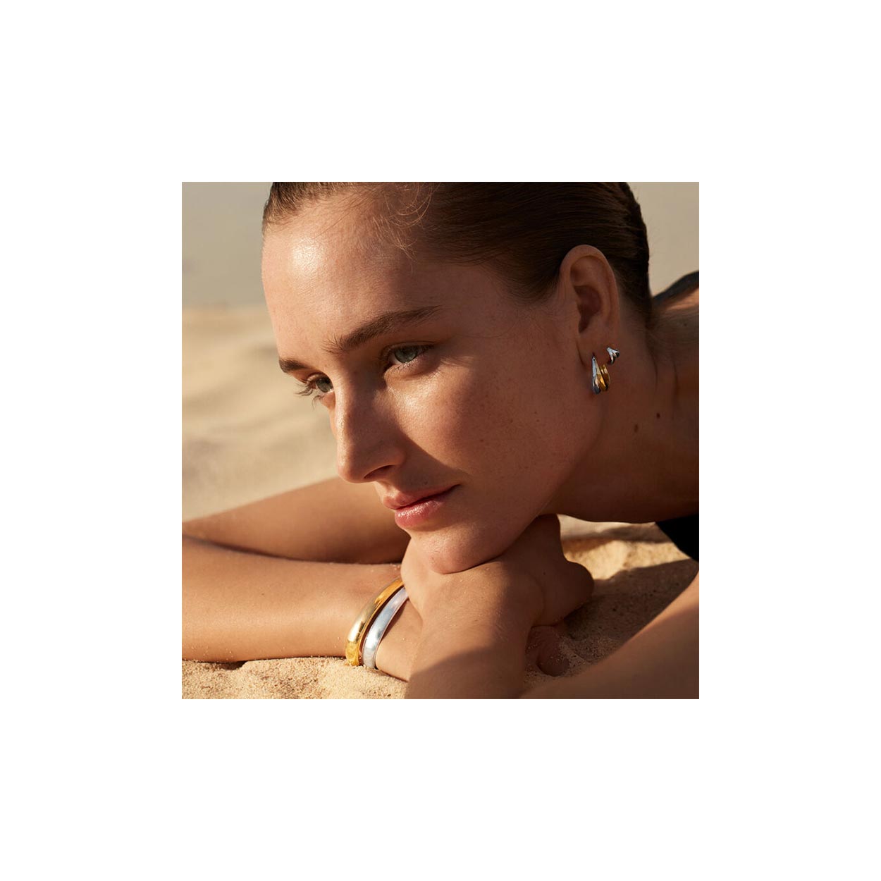 Georg jensen shop curve earrings