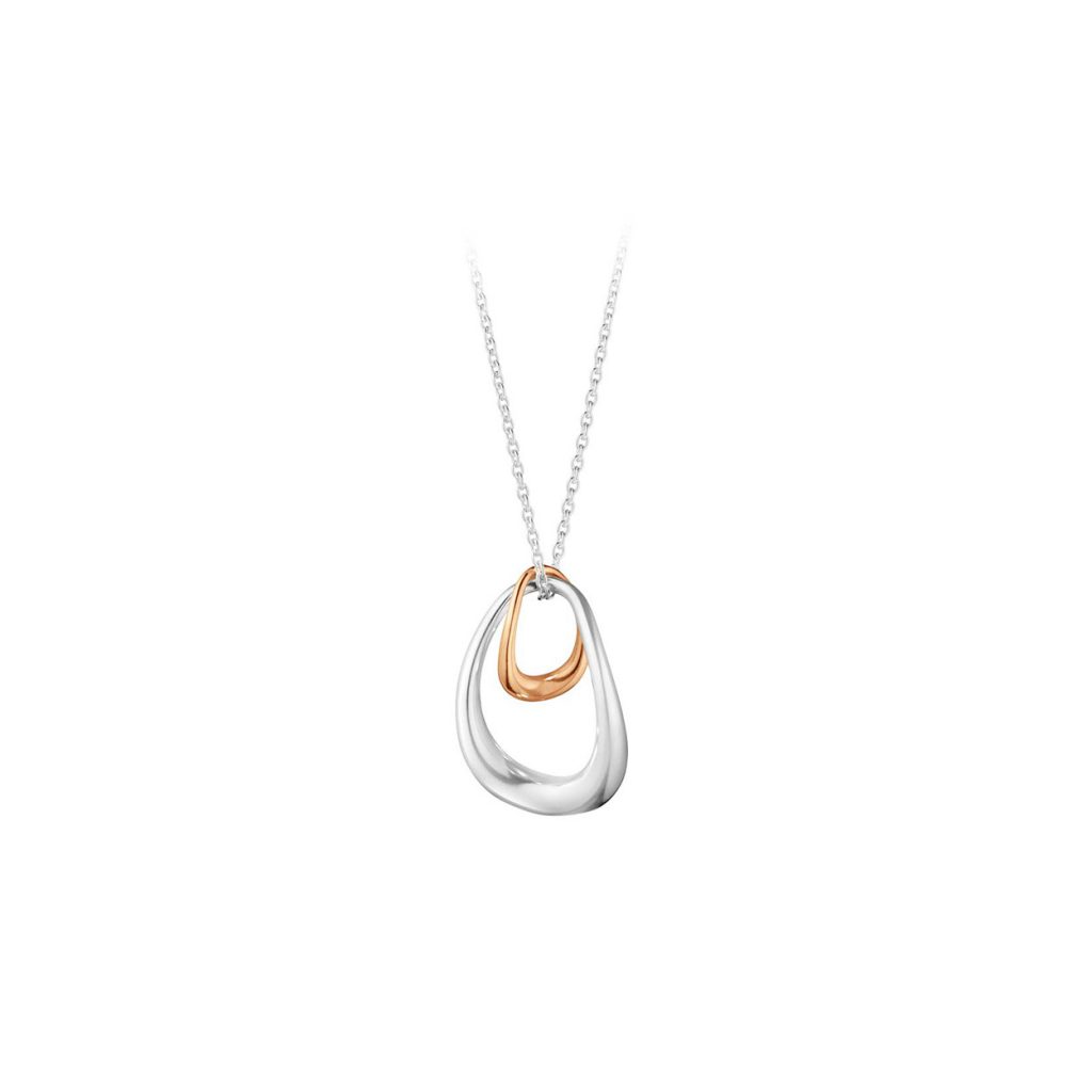 Georg Jensen Offspring Pendant Silver & Gold