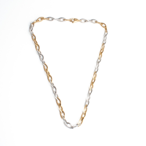 9ct Yellow & White Gold Necklace