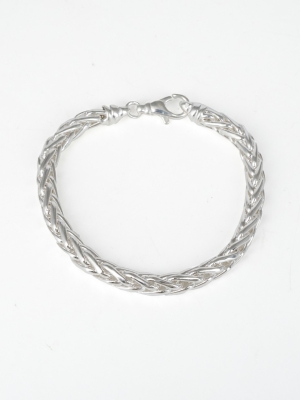 Silver Parmier Link Bracelet
