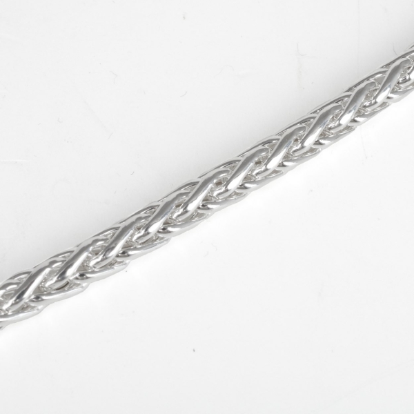 Silver Parmier Link Necklace - Image 2