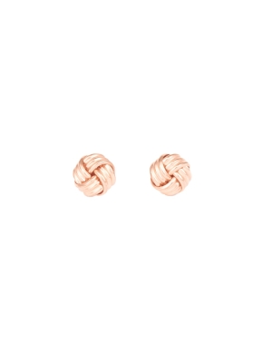 9ct Rose Gold Knot Earrings