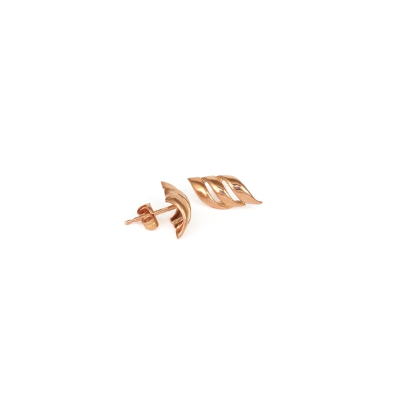 9ct Yellow Gold Stud Earrings - Image 2