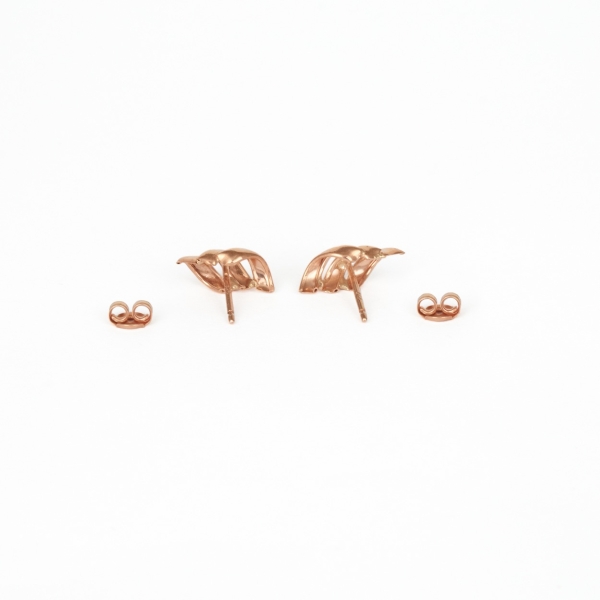 9ct Yellow Gold Stud Earrings - Image 3