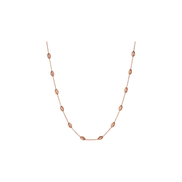Links of London Essentials Beaded Necklace 45cm  Rose Gold