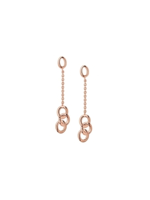 Signature 18ct Rose Gold Vermeil Mini Hook Earrings