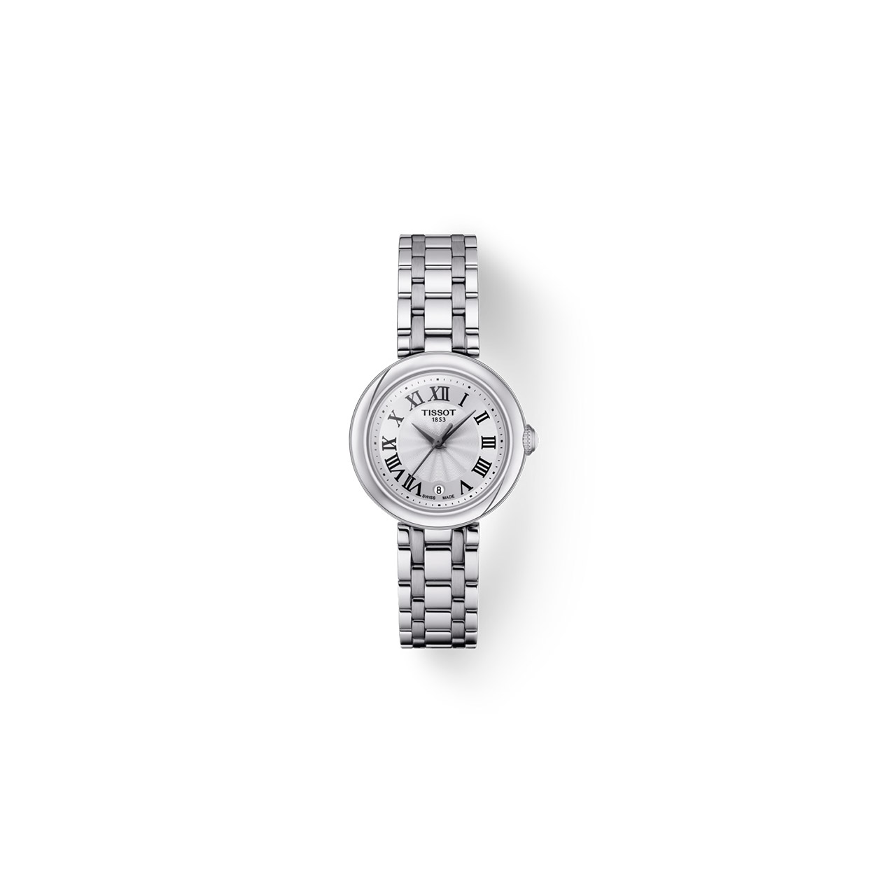 small silver watch women's