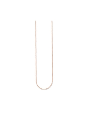 Thomas Sabo Silver Rose Gold Plated Chain