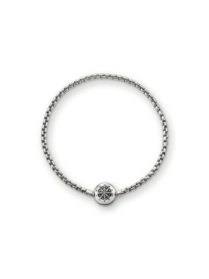 Thomas Sabo Karma Silver Oxadised Bracelet