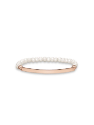 Thomas Sabo Love Bridge Pearl Breacelet