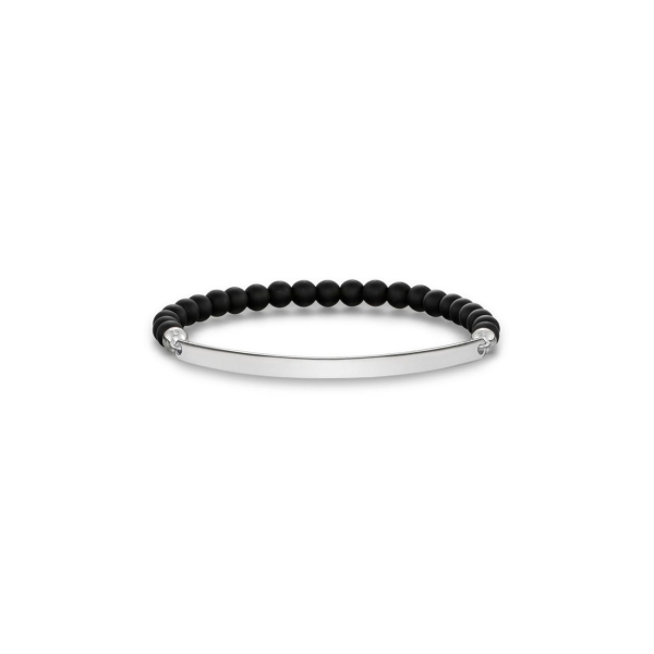 Thomas Sabo Love Bridge Obsidian Black Bracelet