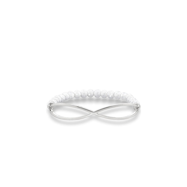 Thomas Sabo Love Bridge Infinity White Agate