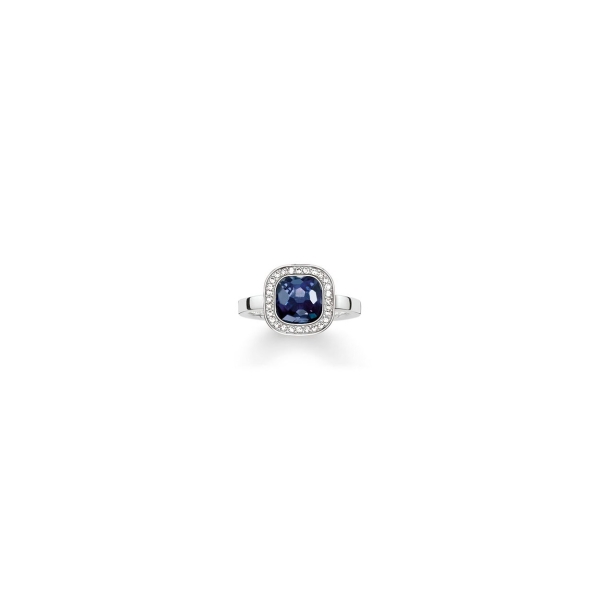 Thomas Sabo Synthetic Corundum CZ Cluster Ring