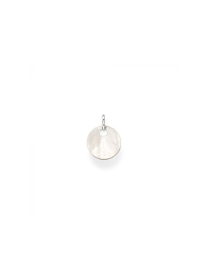 Thomas Sabo Small Mother of Pearl Disc Pendant