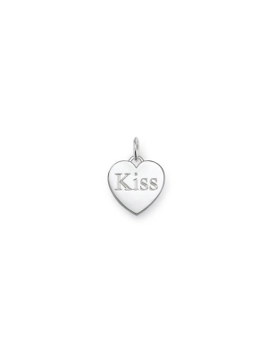 Thomas Sabo Silver Kiss Heart Pendant