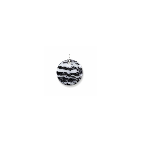 Thomas Sabo Zebra Jasper Disc Pendant