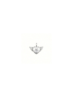 Thomas Sabo Diamond Set Winged Heart Pendant