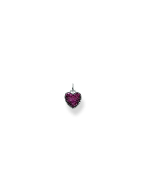 Thomas Sabo Garnet Heart Pendant