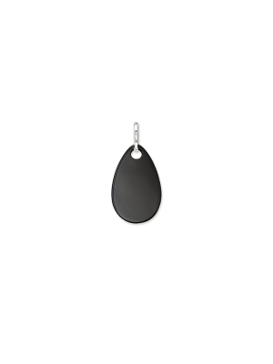 Thomas Sabo Onyx Teardrop Disc Pendant