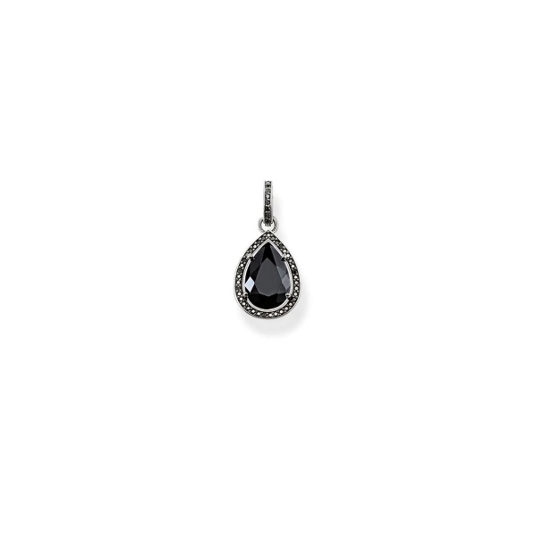 Thomas Sabo Teardrop Onyx Pendant