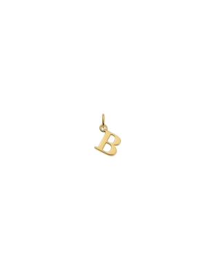 Thomas Sabo Silver Gold Plated B Charm