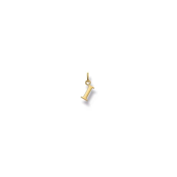 Thomas Sabo Silver Gold PLated I Charm