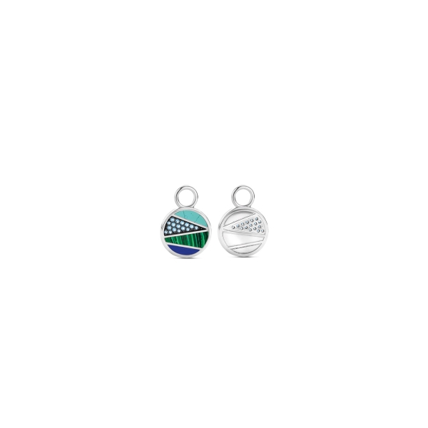 Ti Sento Multi Stone Earring Droppers - Image 2