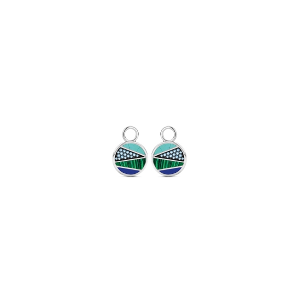 Ti Sento Multi Stone Earring Droppers