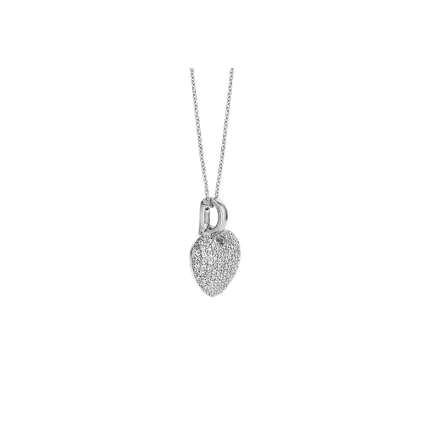 Ti Sento CZ set Heart Pendant - Image 2