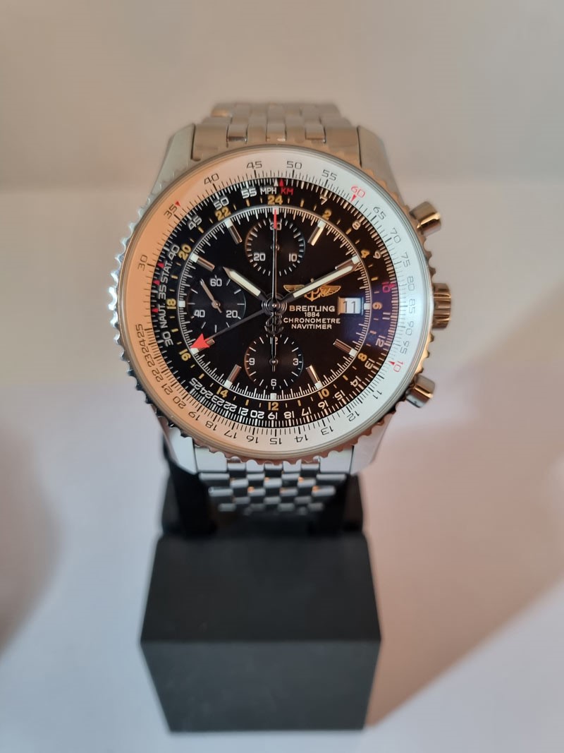 Pre Owned Breitling Navitimer World - FJ Zelley