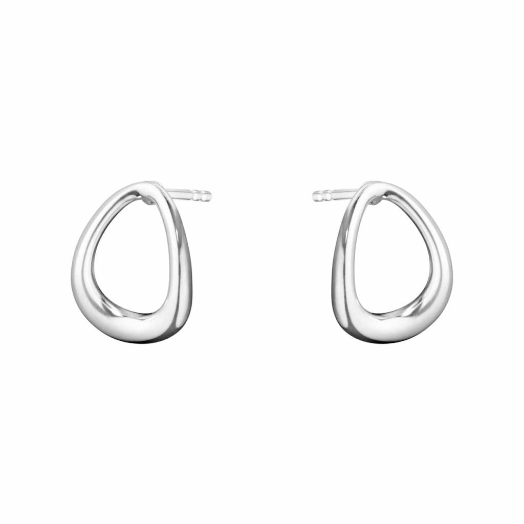 Georg Jensen Silver Offspring Stud Earrings