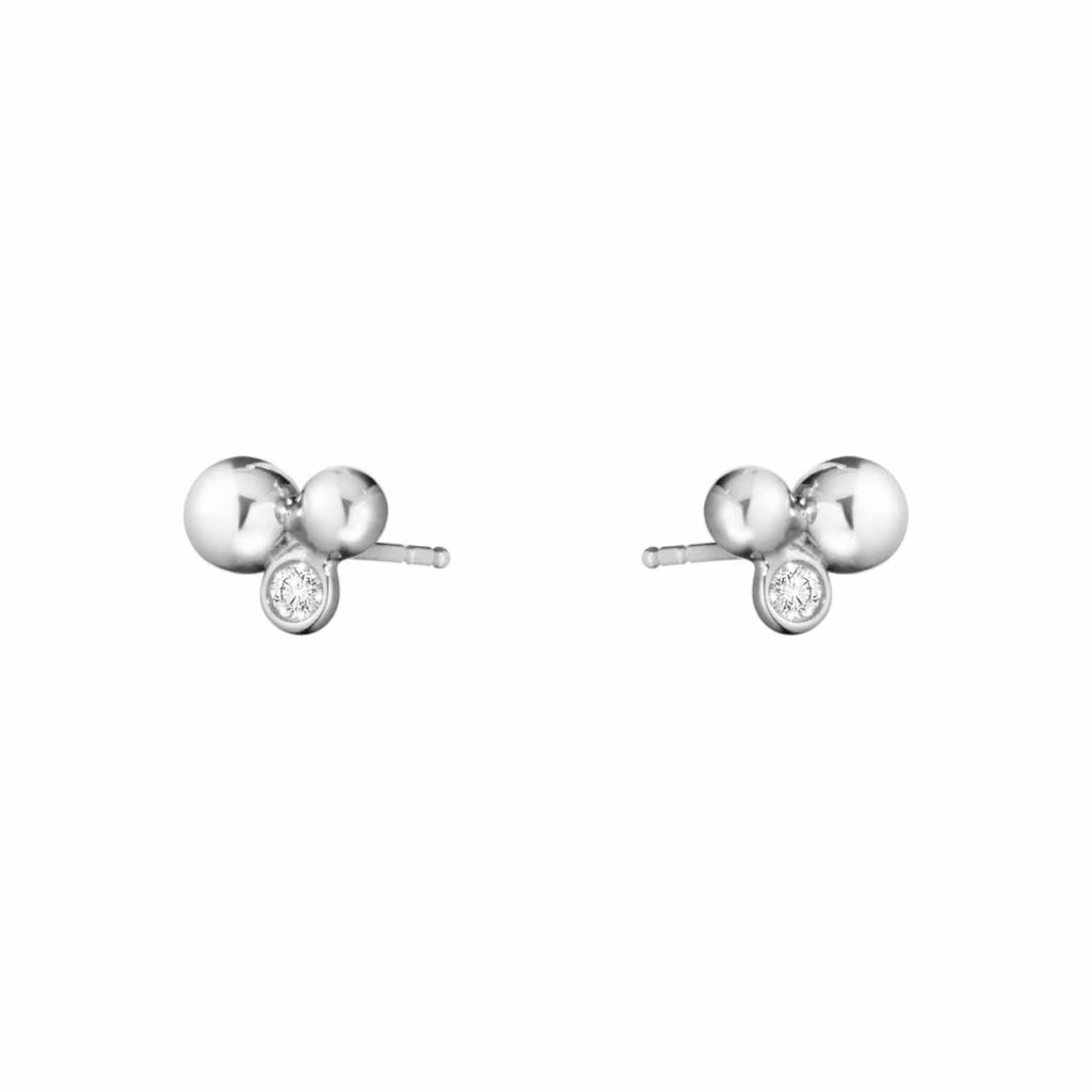 Georg Jensen Diamond Set Grape Studs