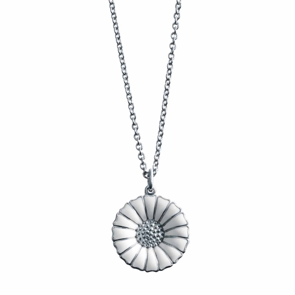 Georg Jensen Large Daisy Pendant