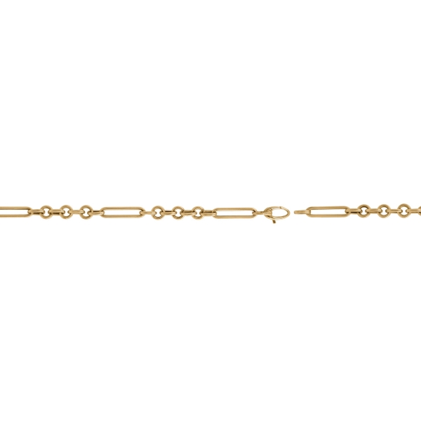 9ct Yellow Gold Fetter Link Bracelet