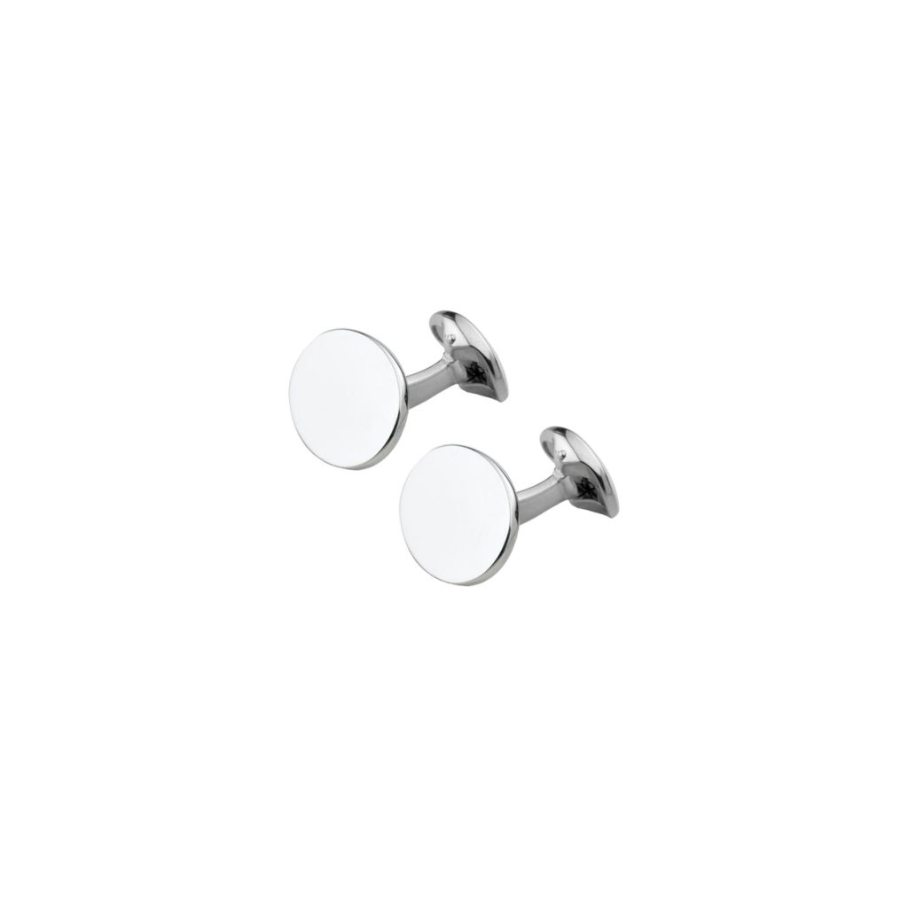 Deakin & Francis Plain Oval Cufflinks