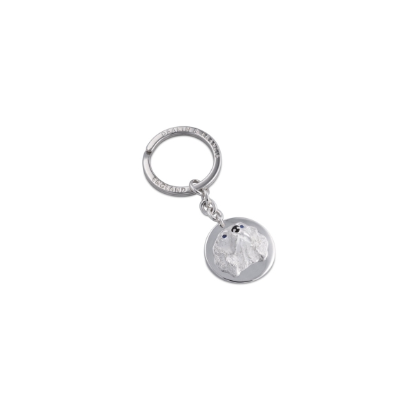 Deakin & Francis Silver Spaniel Keyring