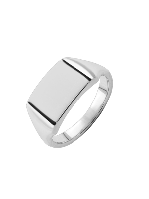 Silver "Mylo" Signet Ring