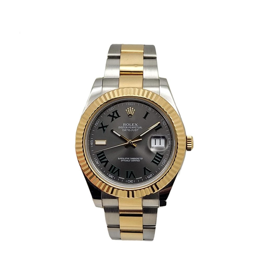 Pre Owned Rolex Date-Just 41mm "Wimbledon"