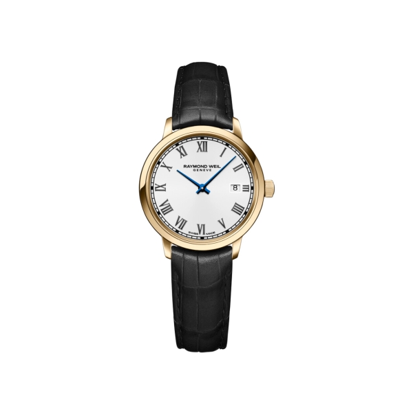 Toccata Ladies Gold PVD Leather Quartz Watch