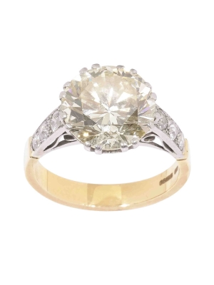 Pre Owned Diamond Ring 4.60ct