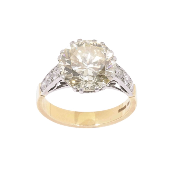 Pre Owned Diamond Ring 4.60ct