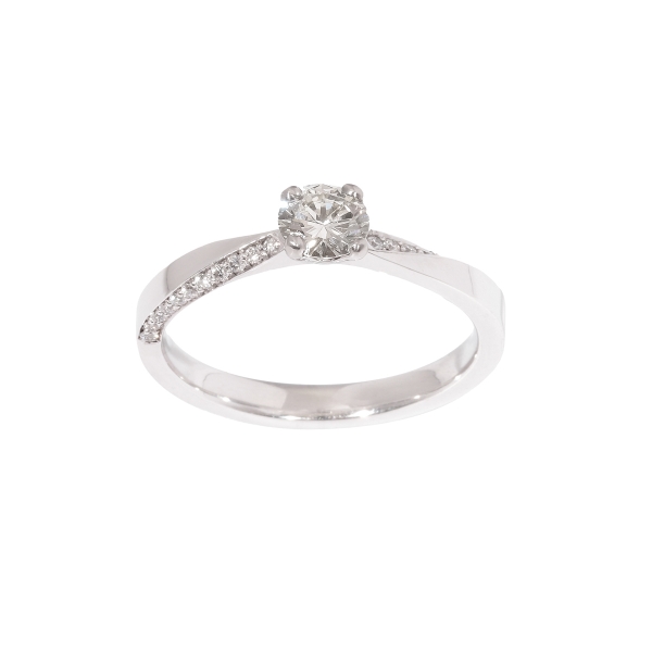 Pre Owned Platinum Diamond Ring