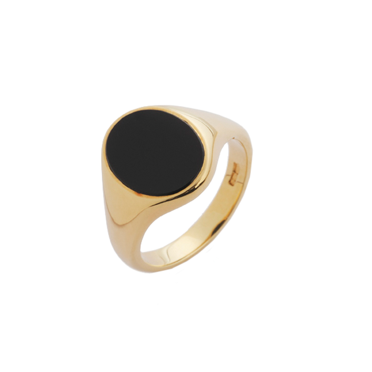 9ct Yellow Gold Onyx Signet Ring